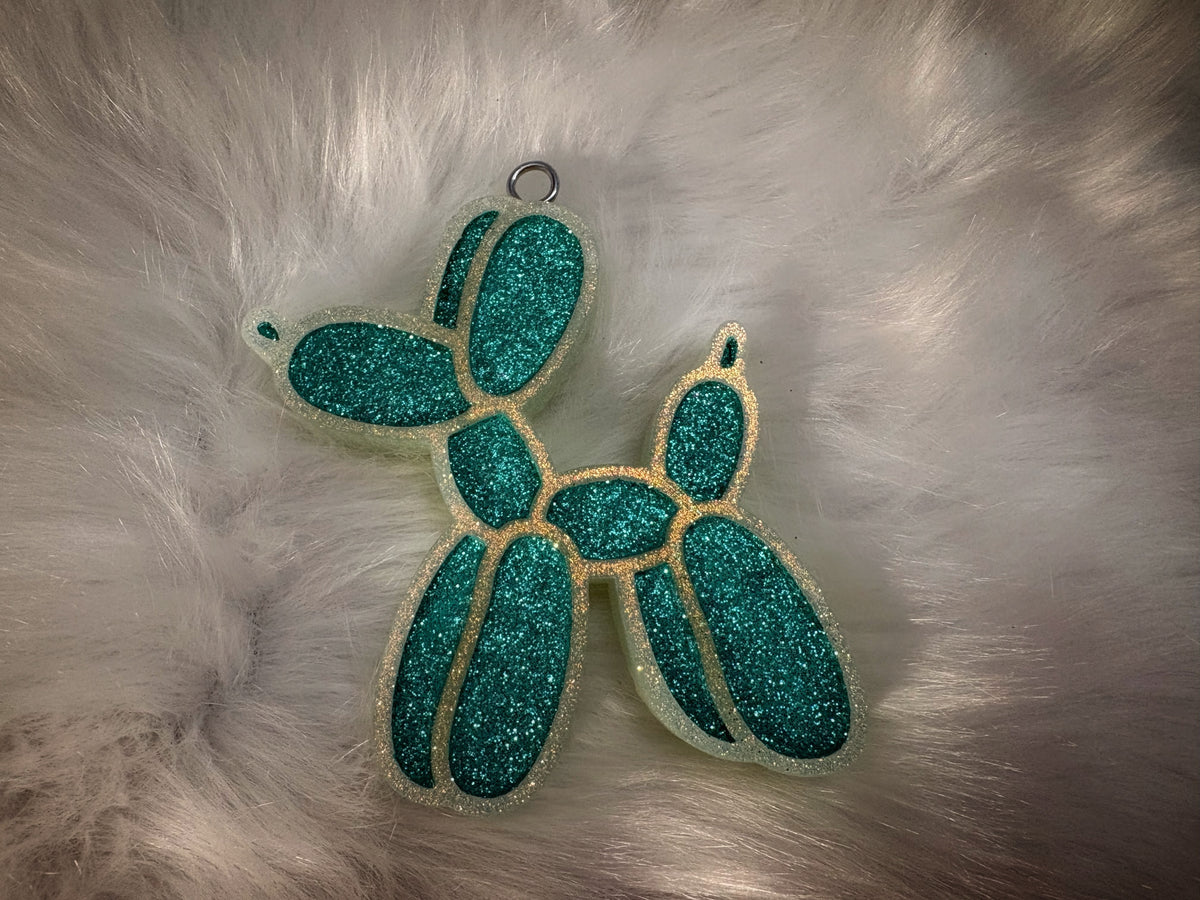TEAL BALLOON DOG